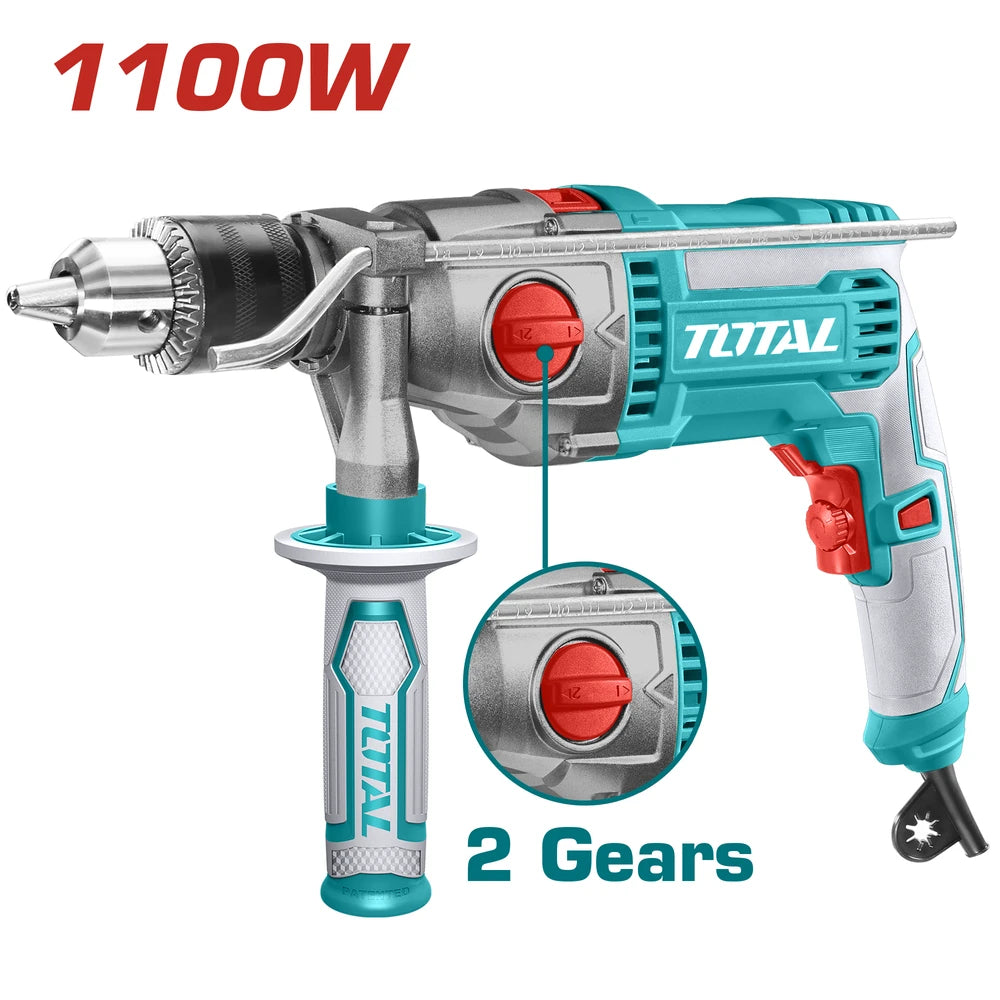 Impact Drill 1100W 16mm - TOTAL