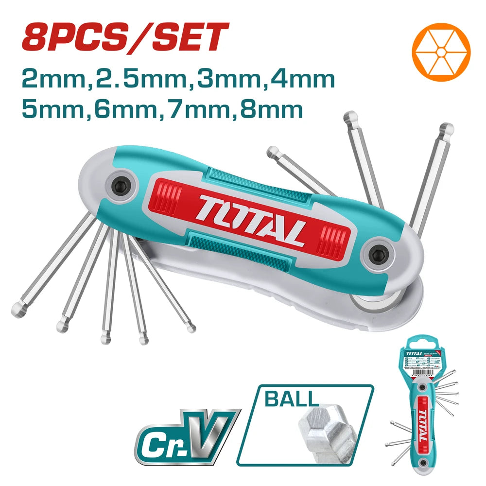 Ball Point Hex Key CR-V - TOTAL