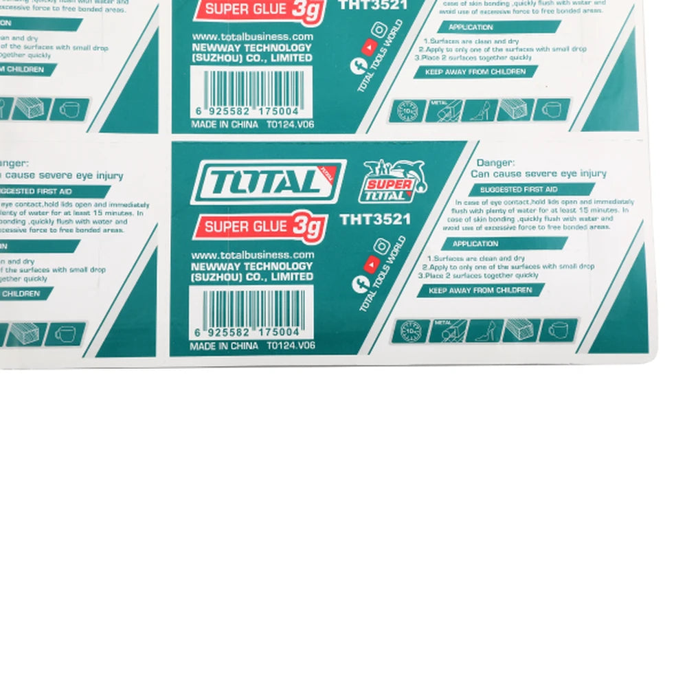 Super glue(12 Pcs/set) - TOTAL