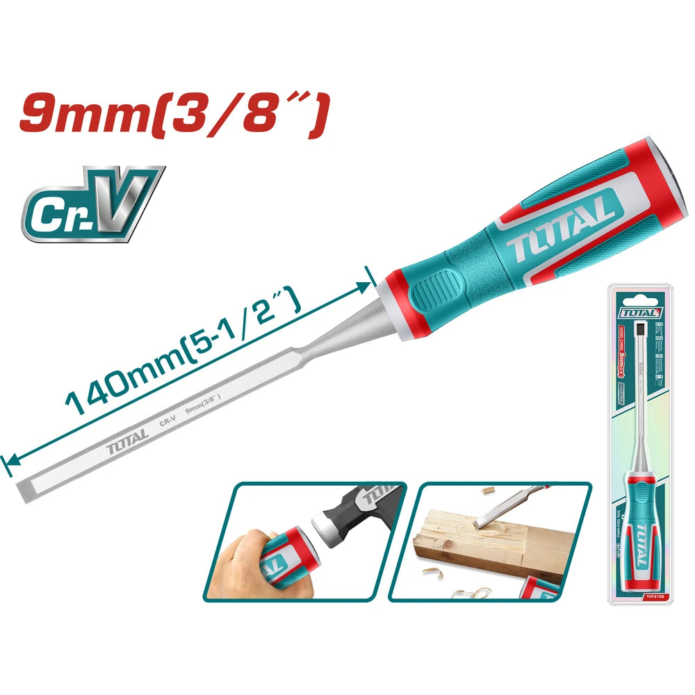 Wood Chisel 9mm(3/8'') - TOTAL