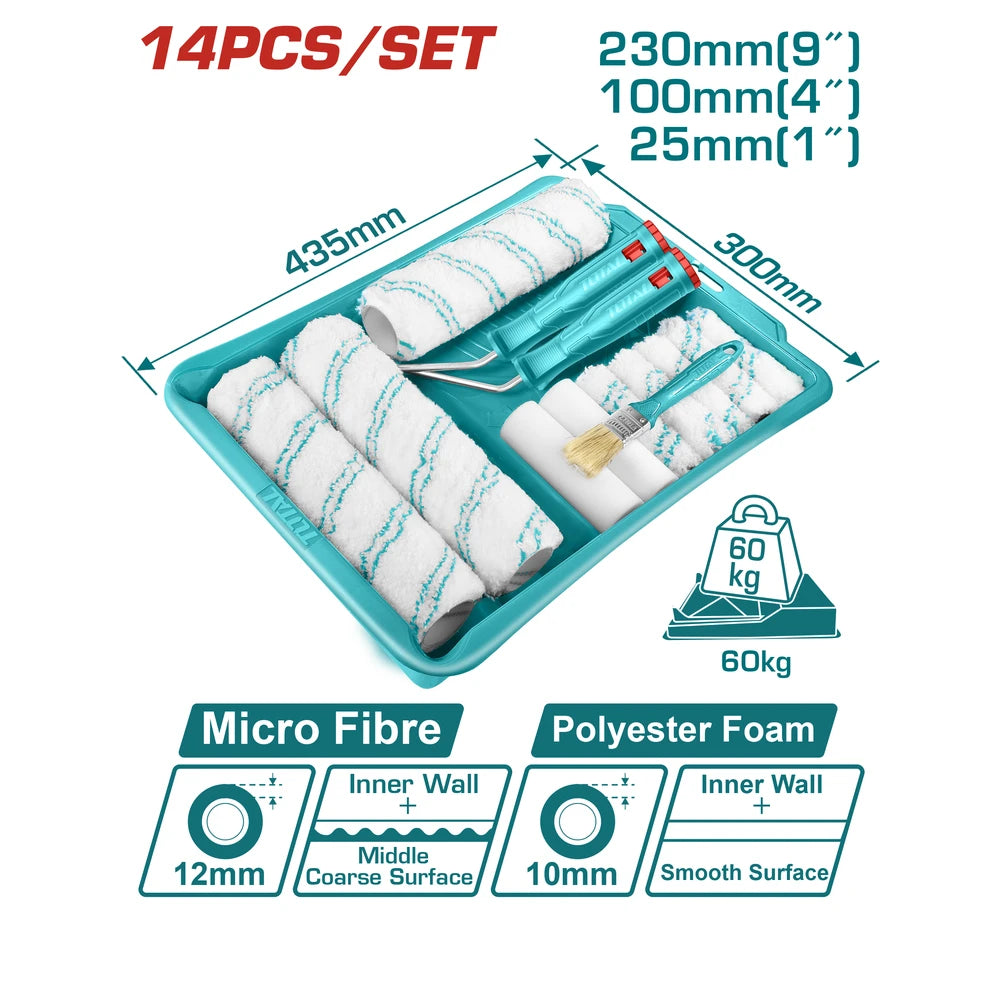 Cylinder Brush 14 in 1 Set(Inner Wall) - TOTAL