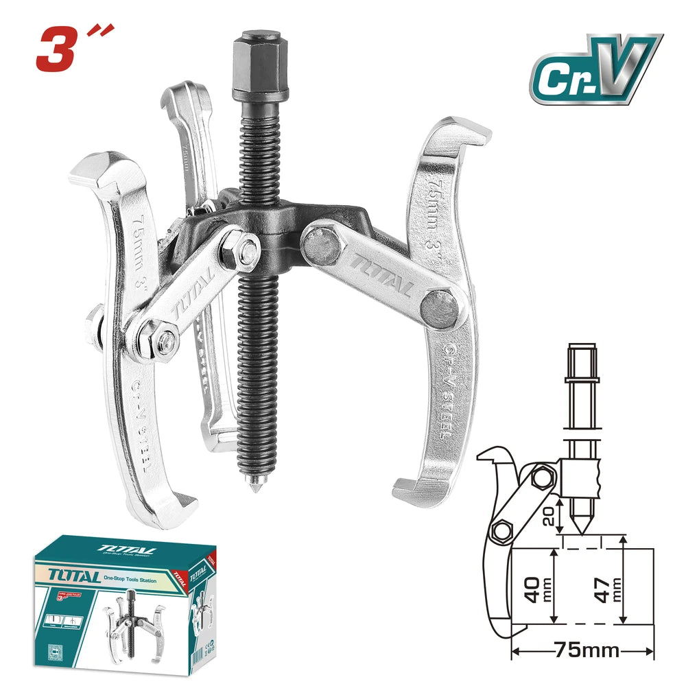 Three Jaws Puller 3" - TOTAL