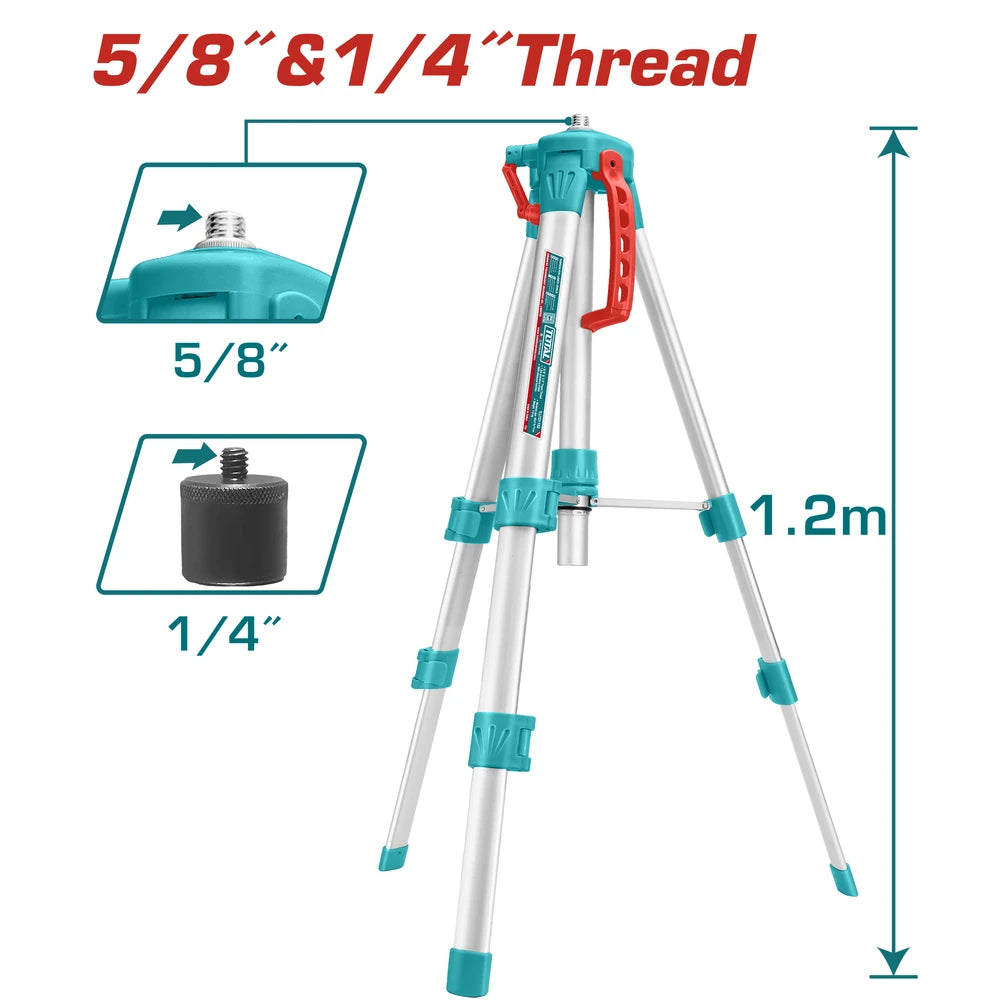 Tripods for Laser Levels 1.0kg - TOTAL