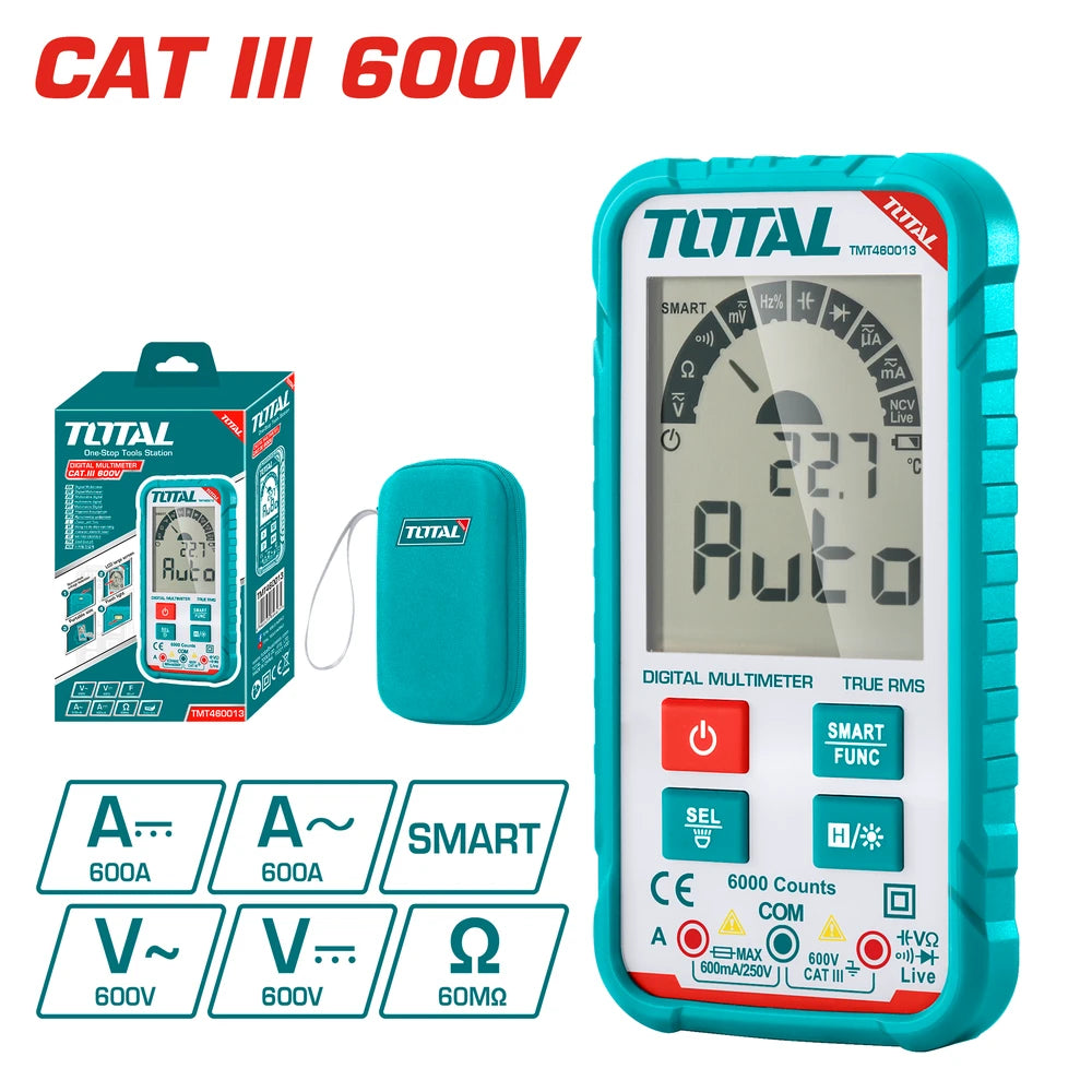 Digital Multimeter true RMS 6000 counts - TOTAL