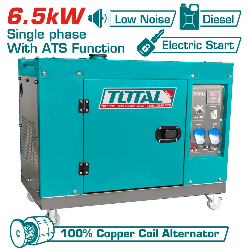 Silent Diesel Generator - TOTAL