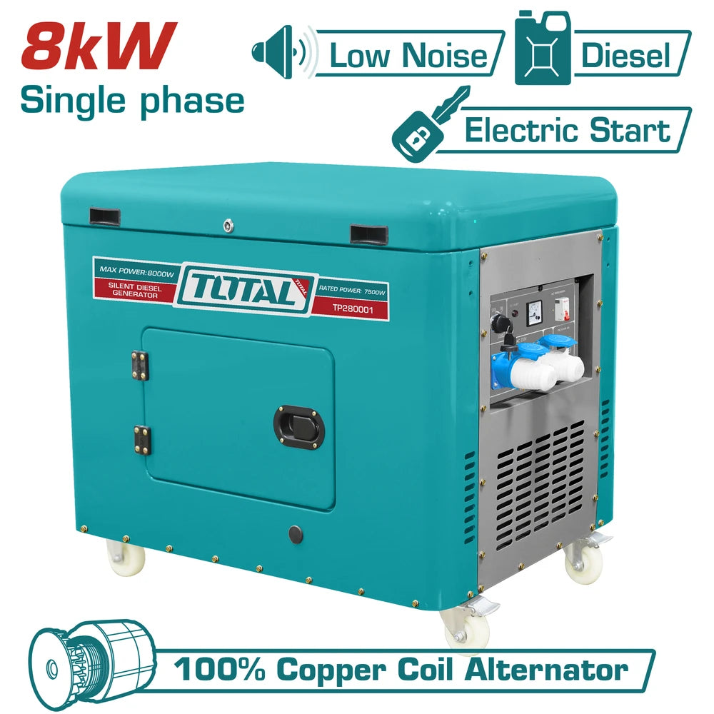 Silent Diesel Generator 50 - TOTAL