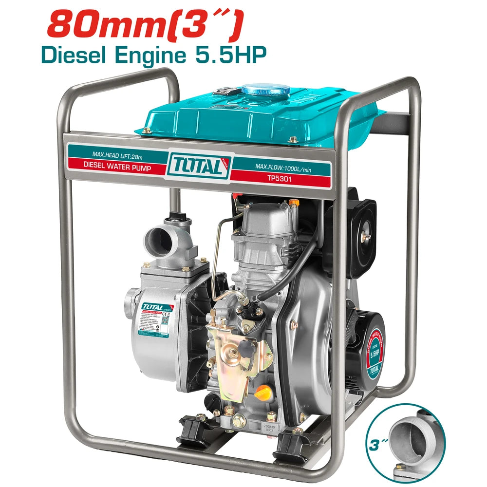 Diesel Water Pump 28m - TOTAL