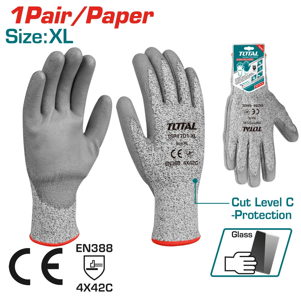 Cut-resistant Gloves - TOTAL